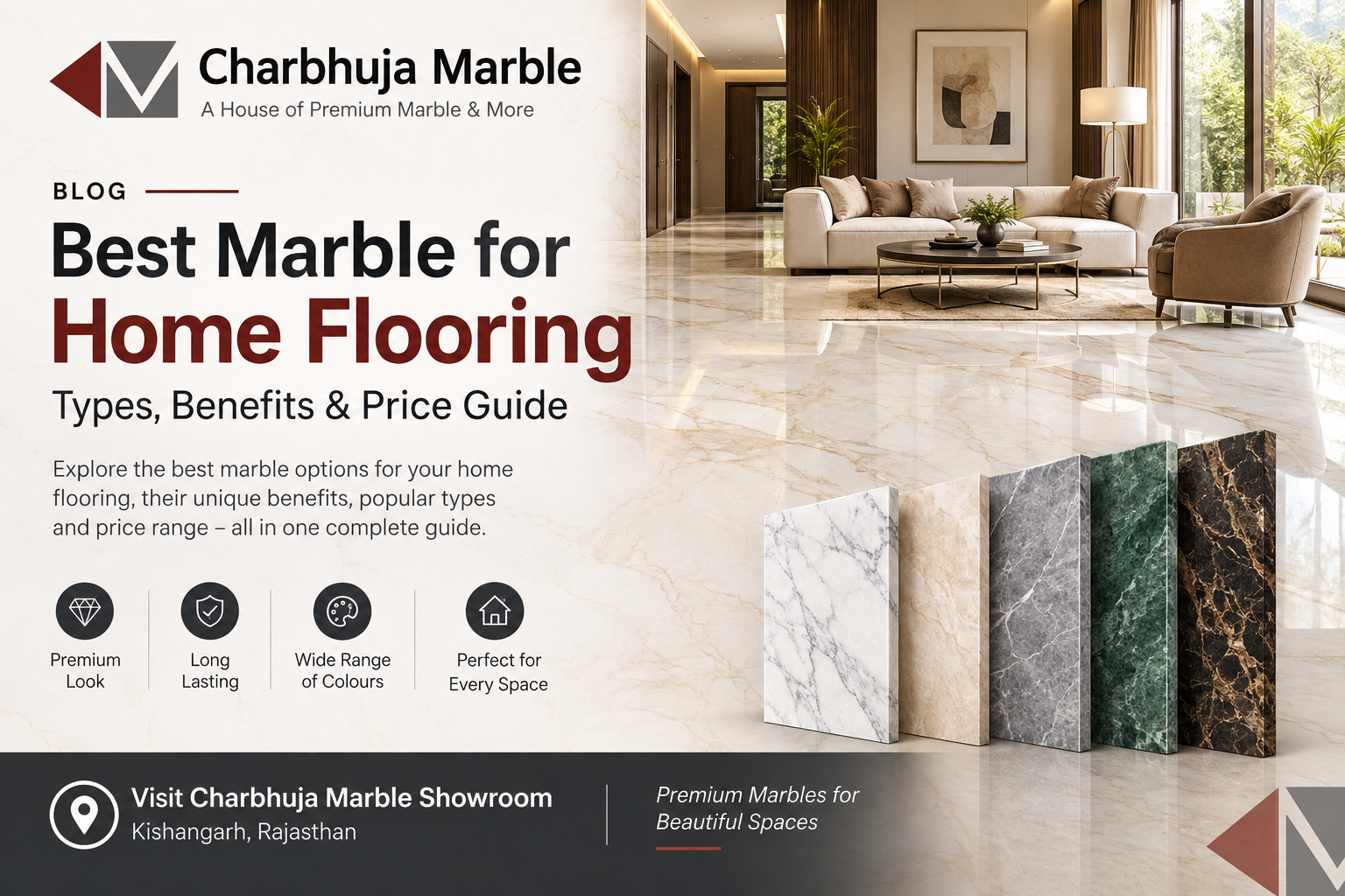 Best Marble for Home Flooring: Types, Benefits & Price Guide