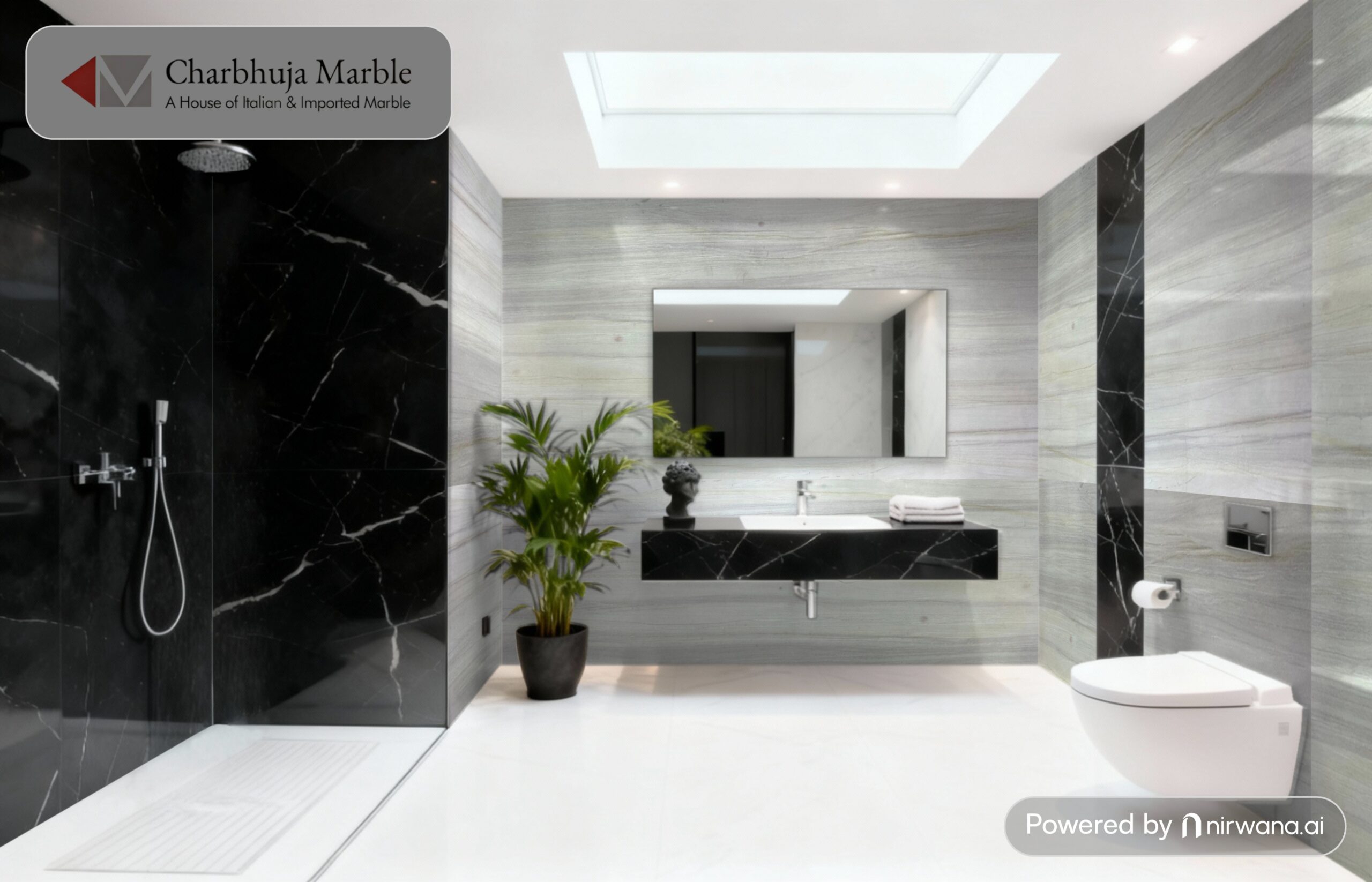 White wood grain Travertine