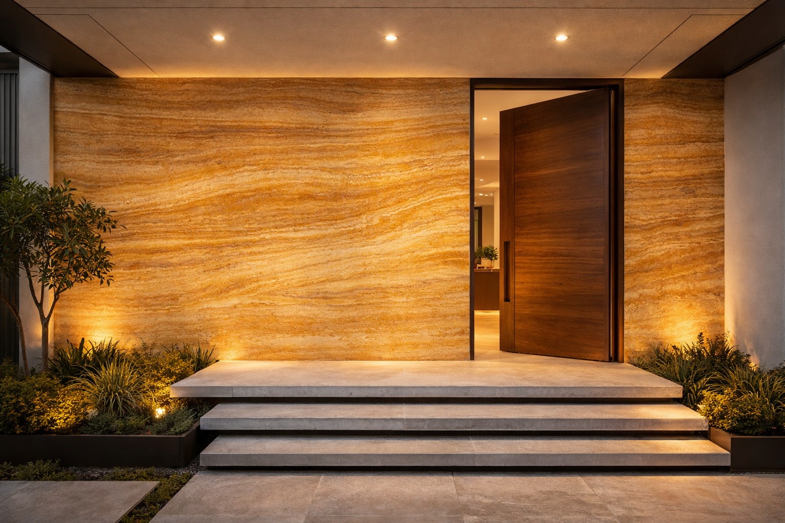 Golden Travertine